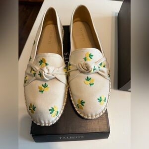 Talbots lemon espadrilles